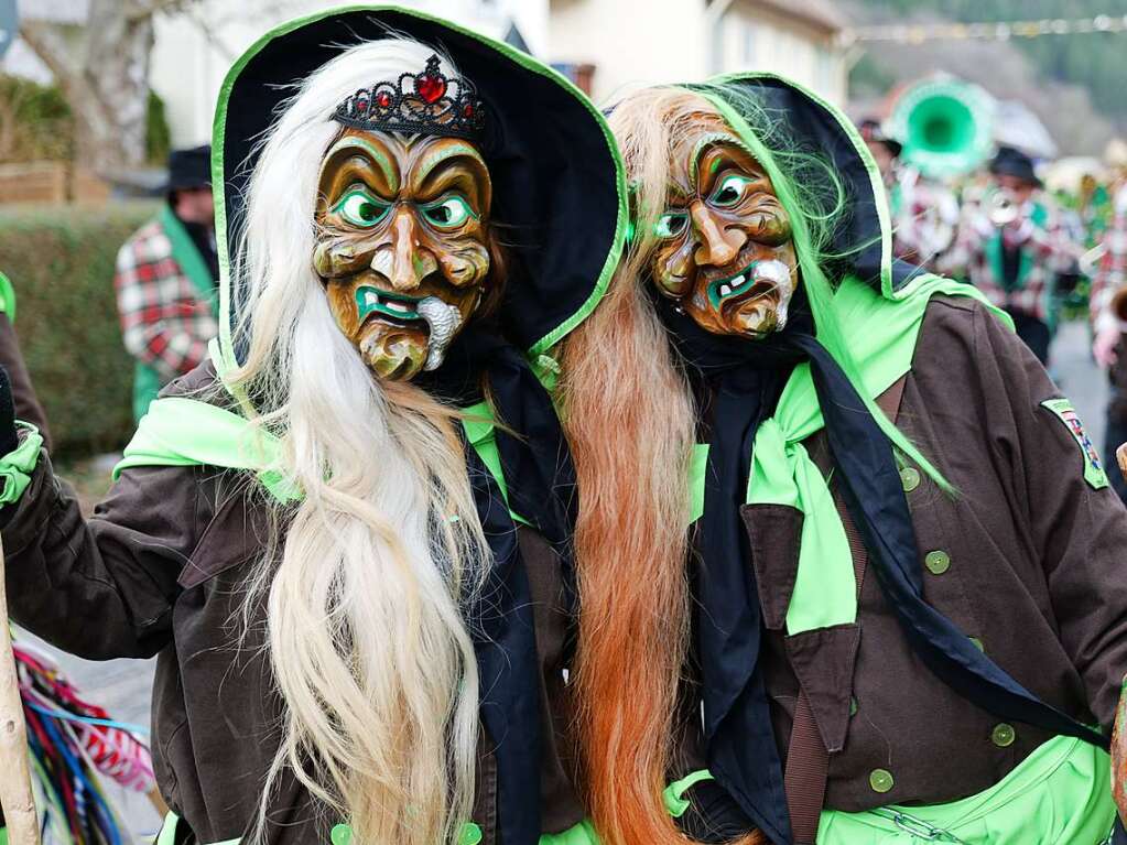 Impressionen vom Umzug am Fasnachtssamstag in Buchenbach