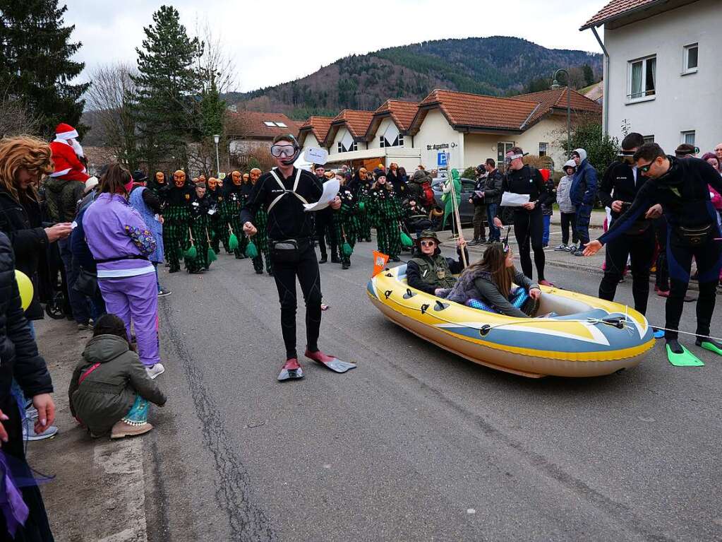 Impressionen vom Umzug am Fasnachtssamstag in Buchenbach