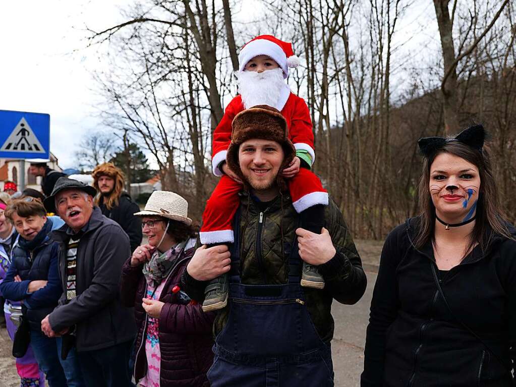 Impressionen vom Umzug am Fasnachtssamstag in Buchenbach