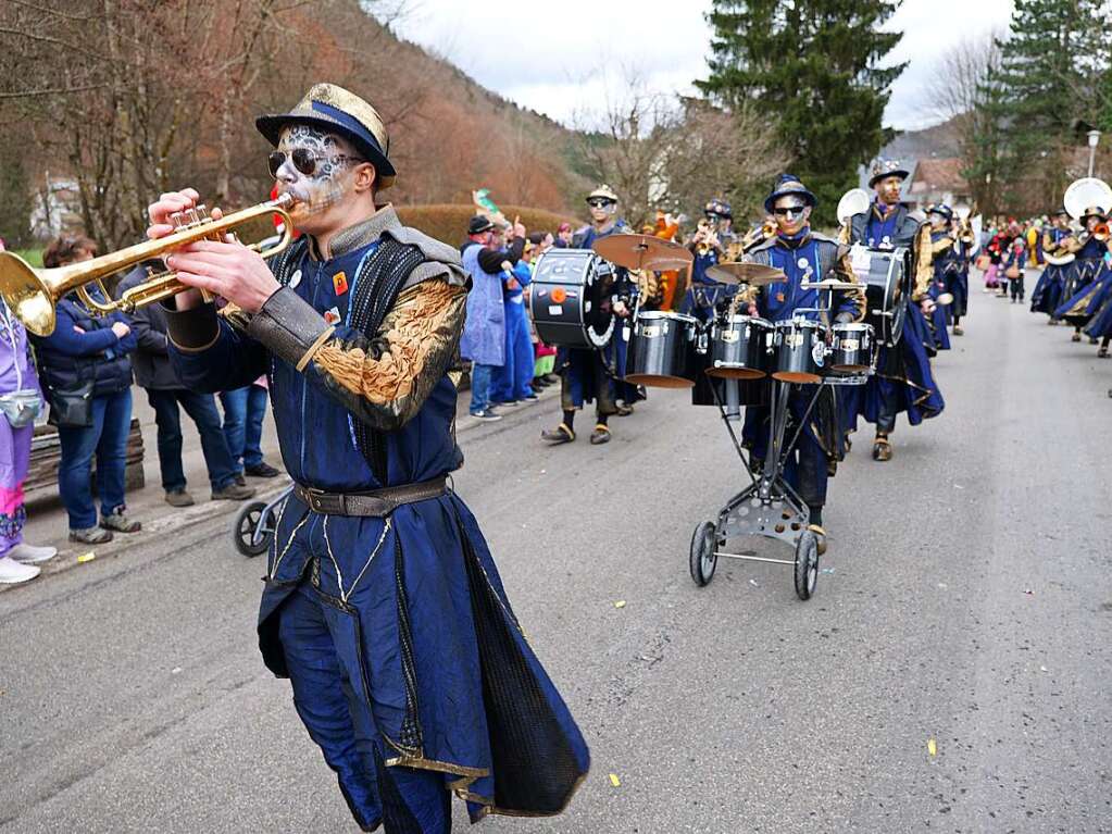 Impressionen vom Umzug am Fasnachtssamstag in Buchenbach