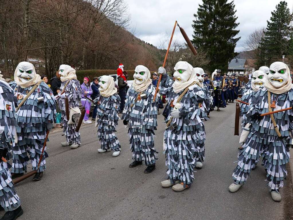 Impressionen vom Umzug am Fasnachtssamstag in Buchenbach