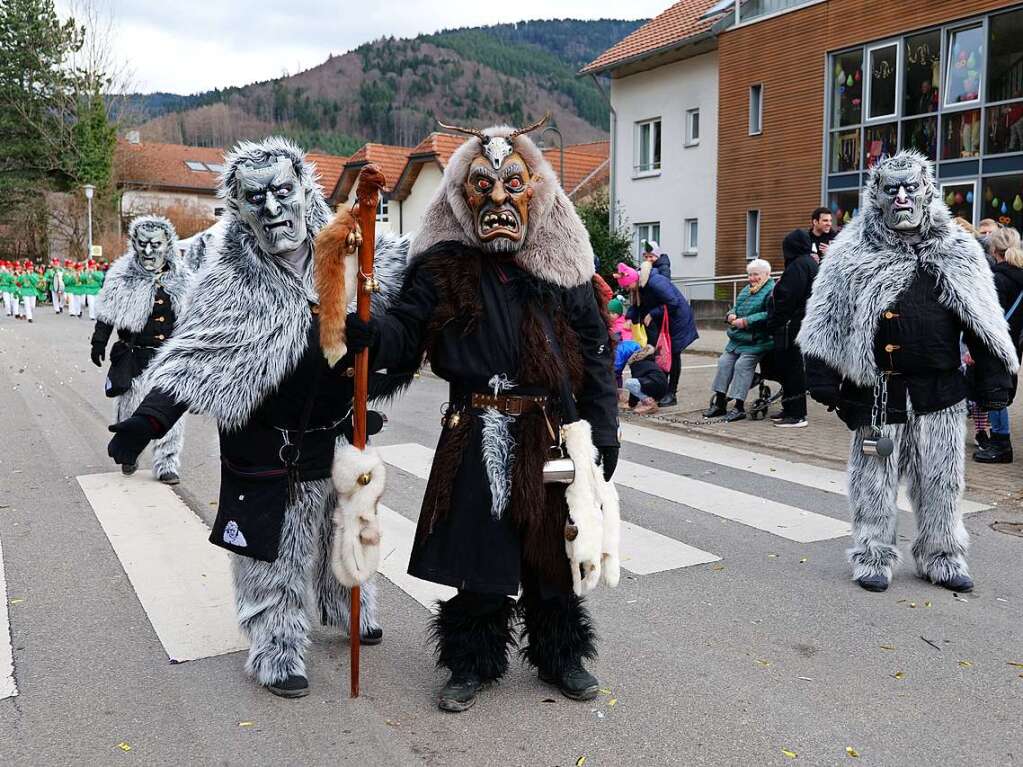 Impressionen vom Umzug am Fasnachtssamstag in Buchenbach