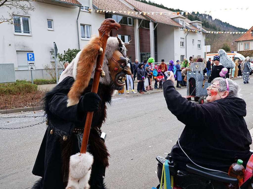 Impressionen vom Umzug am Fasnachtssamstag in Buchenbach