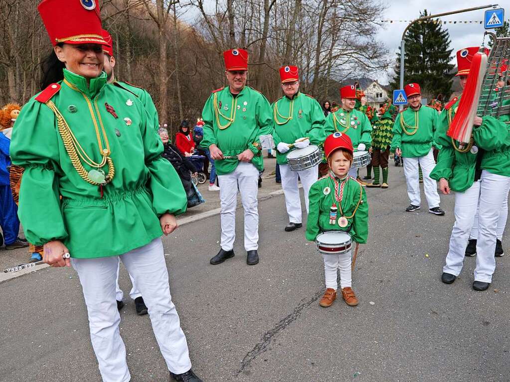 Impressionen vom Umzug am Fasnachtssamstag in Buchenbach