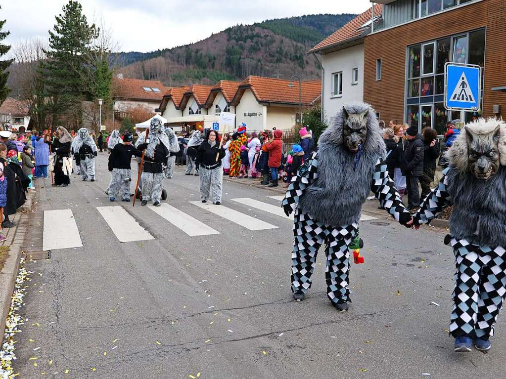 Impressionen vom Umzug am Fasnachtssamstag in Buchenbach