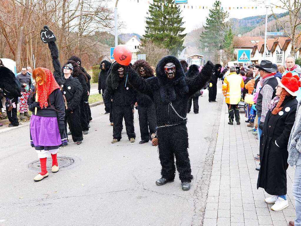 Impressionen vom Umzug am Fasnachtssamstag in Buchenbach