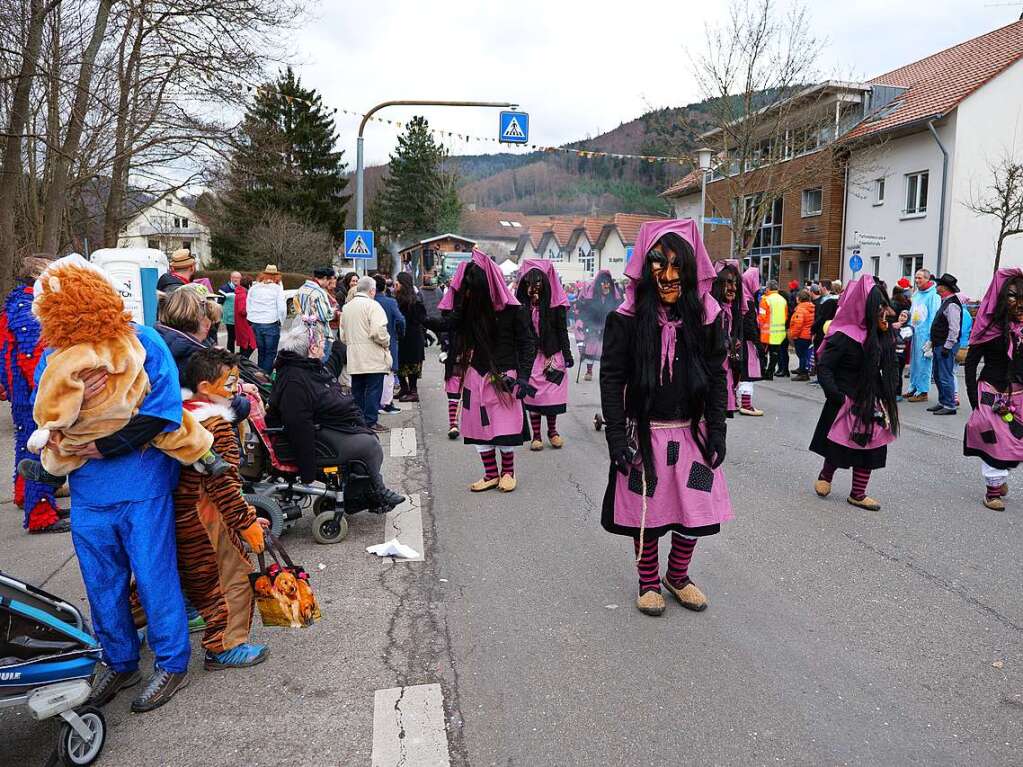 Impressionen vom Umzug am Fasnachtssamstag in Buchenbach