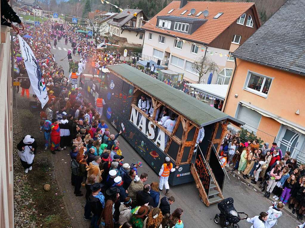 Impressionen vom Umzug am Fasnachtssamstag in Buchenbach