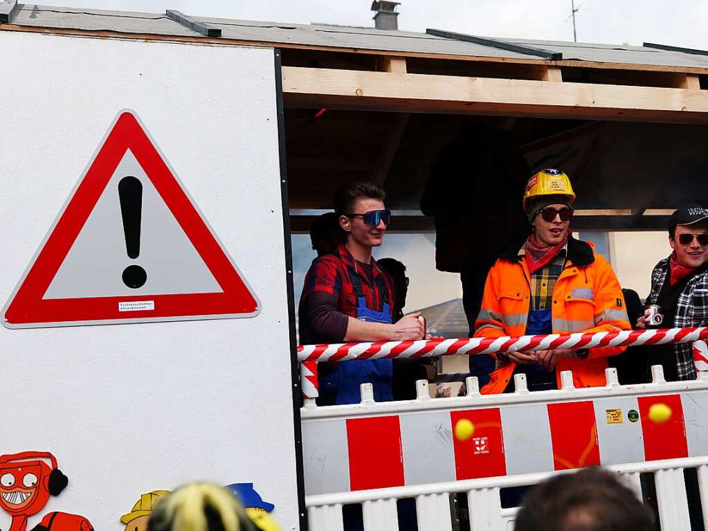 Impressionen vom Umzug am Fasnachtssamstag in Buchenbach