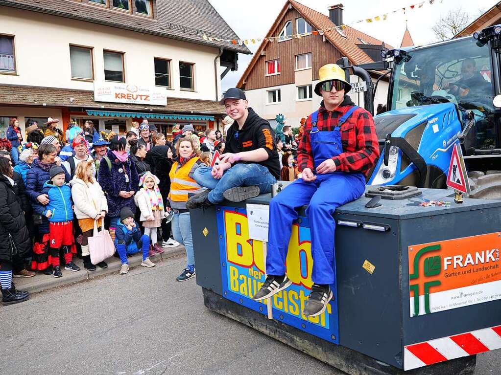 Impressionen vom Umzug am Fasnachtssamstag in Buchenbach