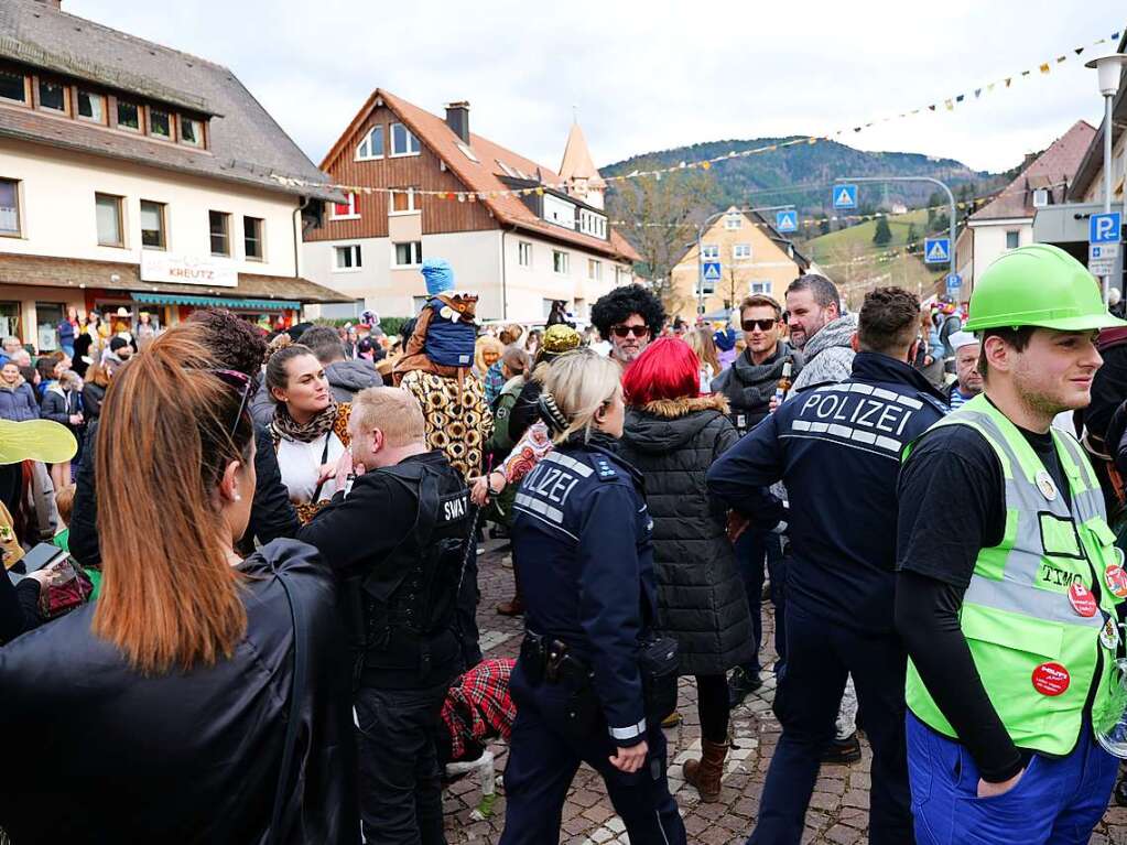 Impressionen vom Umzug am Fasnachtssamstag in Buchenbach