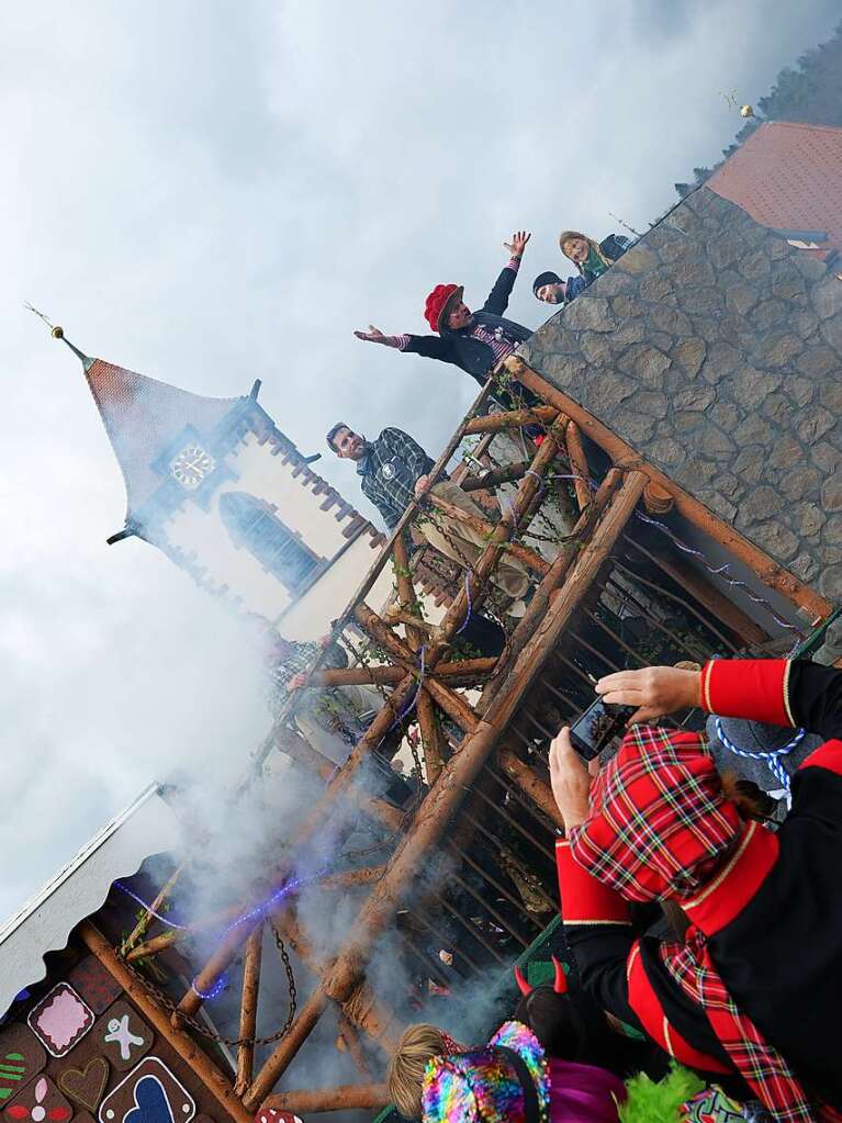 Impressionen vom Umzug am Fasnachtssamstag in Buchenbach