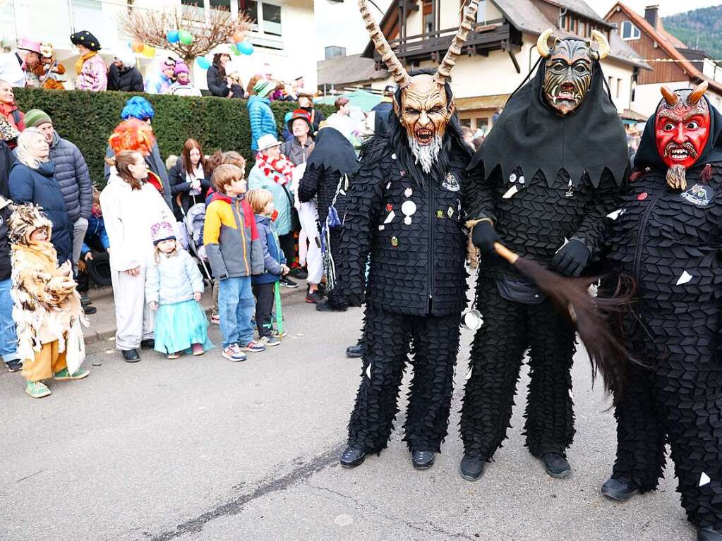 Impressionen vom Umzug am Fasnachtssamstag in Buchenbach