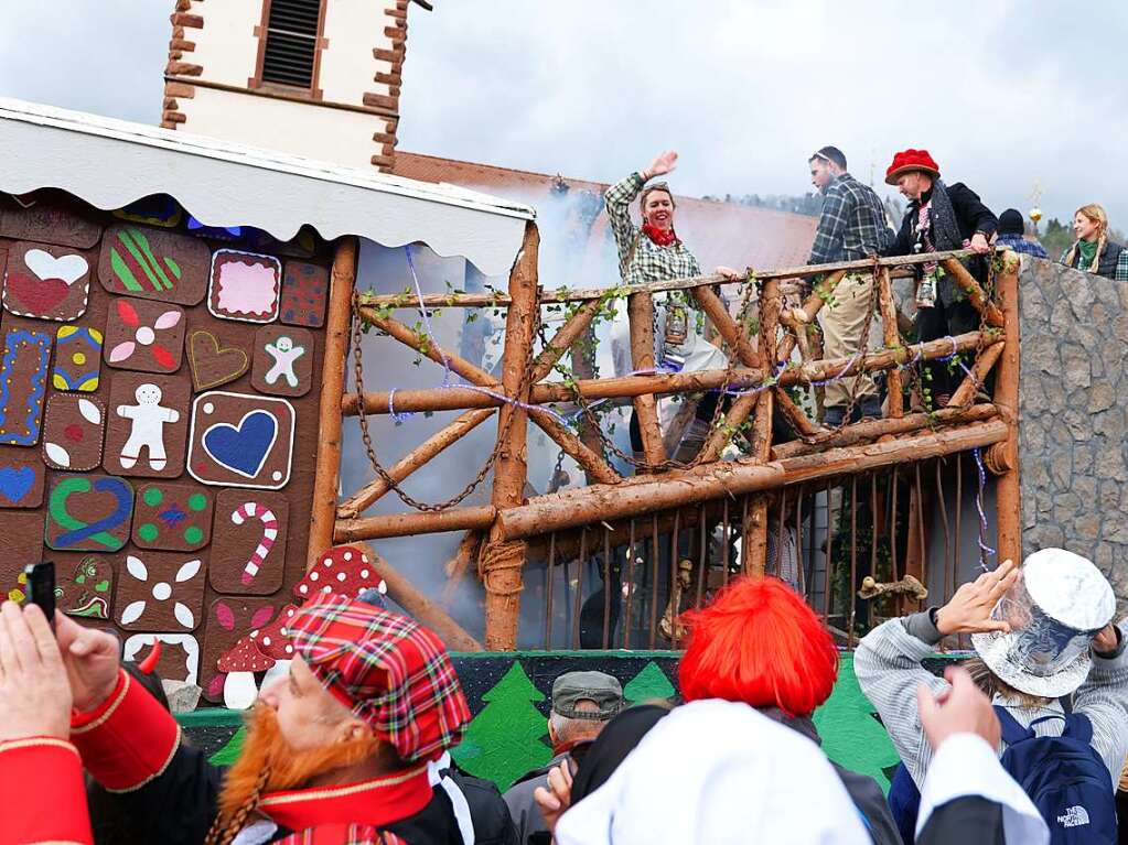 Impressionen vom Umzug am Fasnachtssamstag in Buchenbach