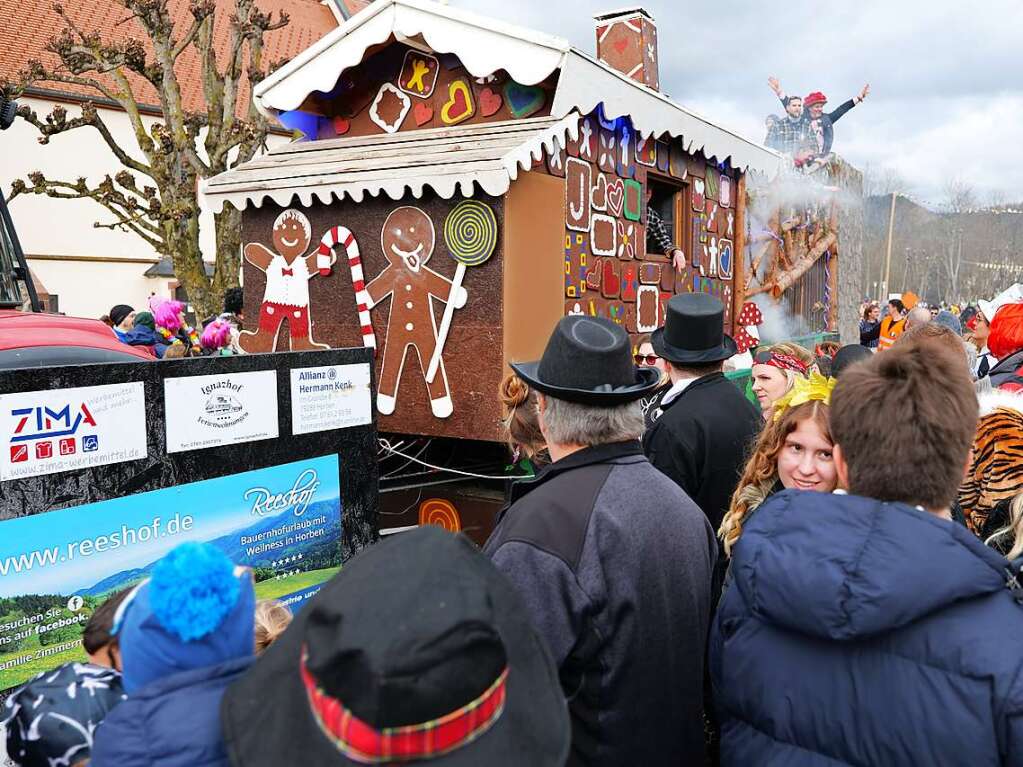 Impressionen vom Umzug am Fasnachtssamstag in Buchenbach