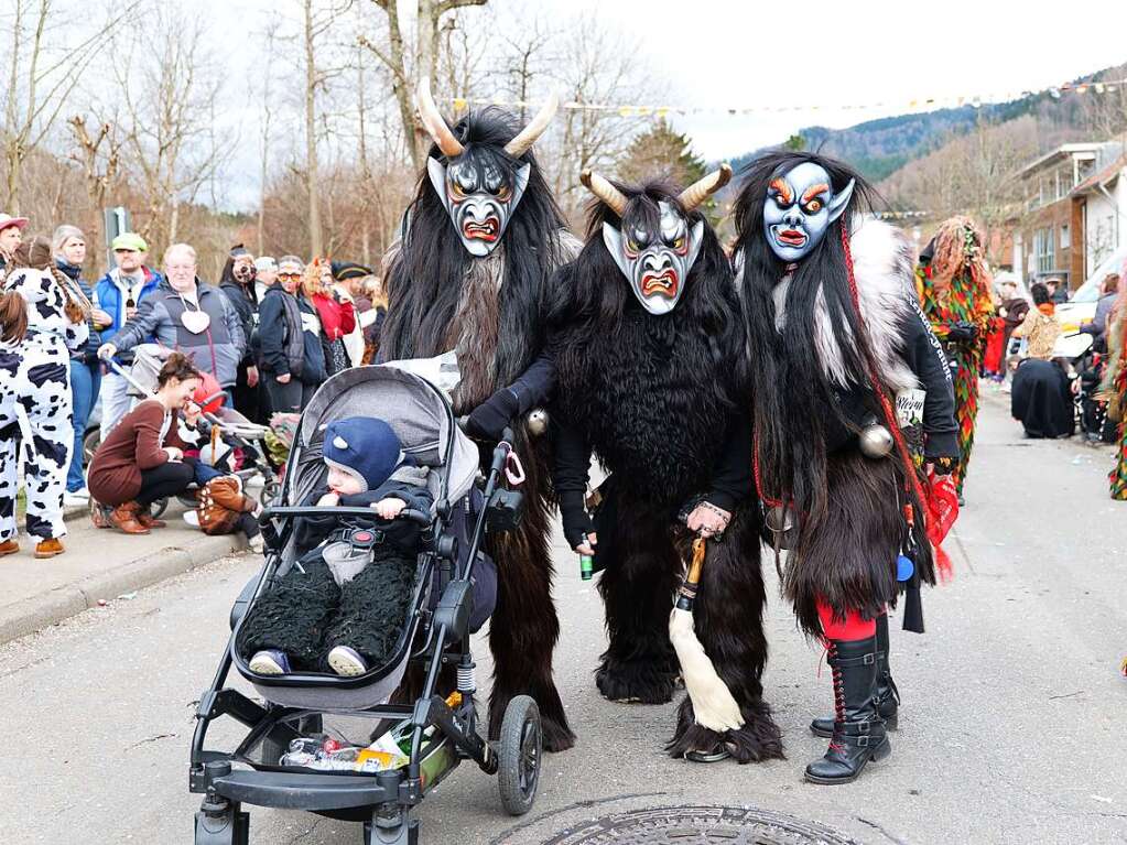 Impressionen vom Umzug am Fasnachtssamstag in Buchenbach