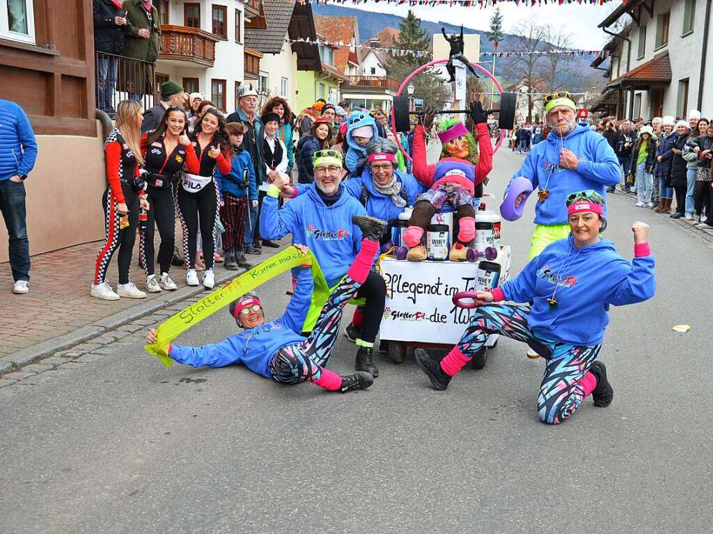 Fugruppe "Glotter Fit": Fitness-Training gegen den Pflegenotstand im Glottertal