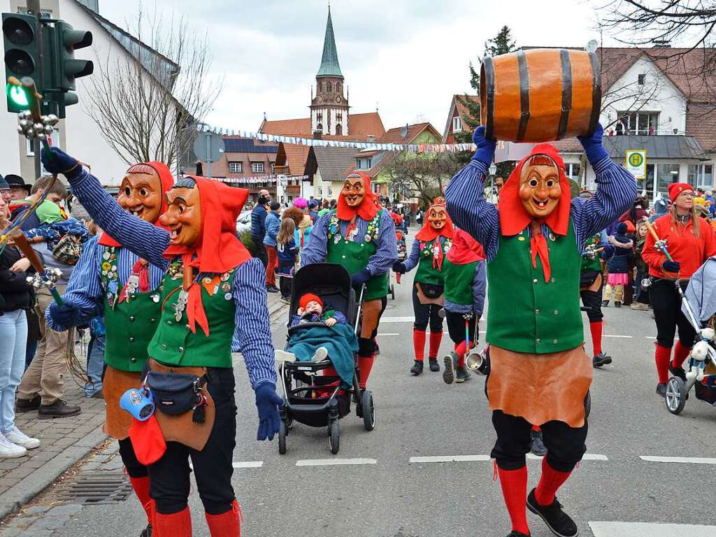 D'Fsslistemmer aus Gundelfingen sind im Glottertal mit dabei