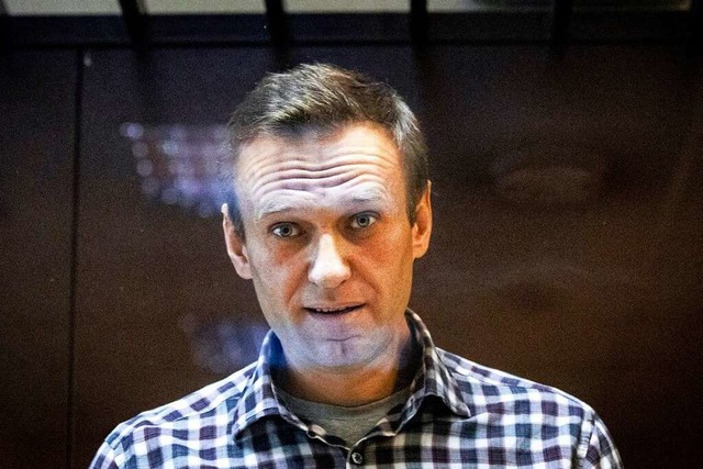 Alexej Nawalny wurde vor mehr als zwei...r prominentesten Gefangenen Russlands.  | Foto: Alexander Zemlianichenko (dpa)