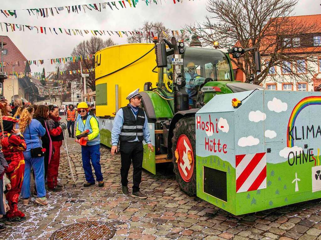 Die Teilnehmenden haben sich viel Mhe mit ihren Wagen und Kostmen gegeben.