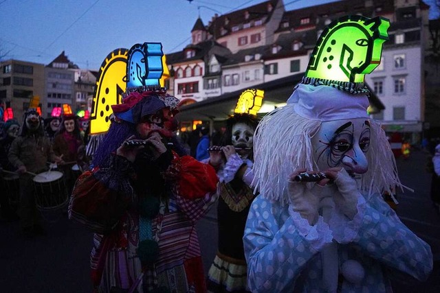 Einer der Hhepunkte der Basler  Fasnacht: der Morgestraich  | Foto: Lisa Petrich