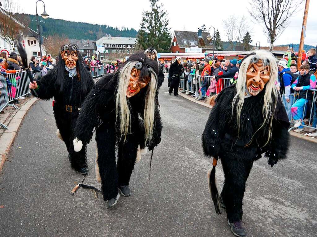 Felsenteufel liefen auch mit.