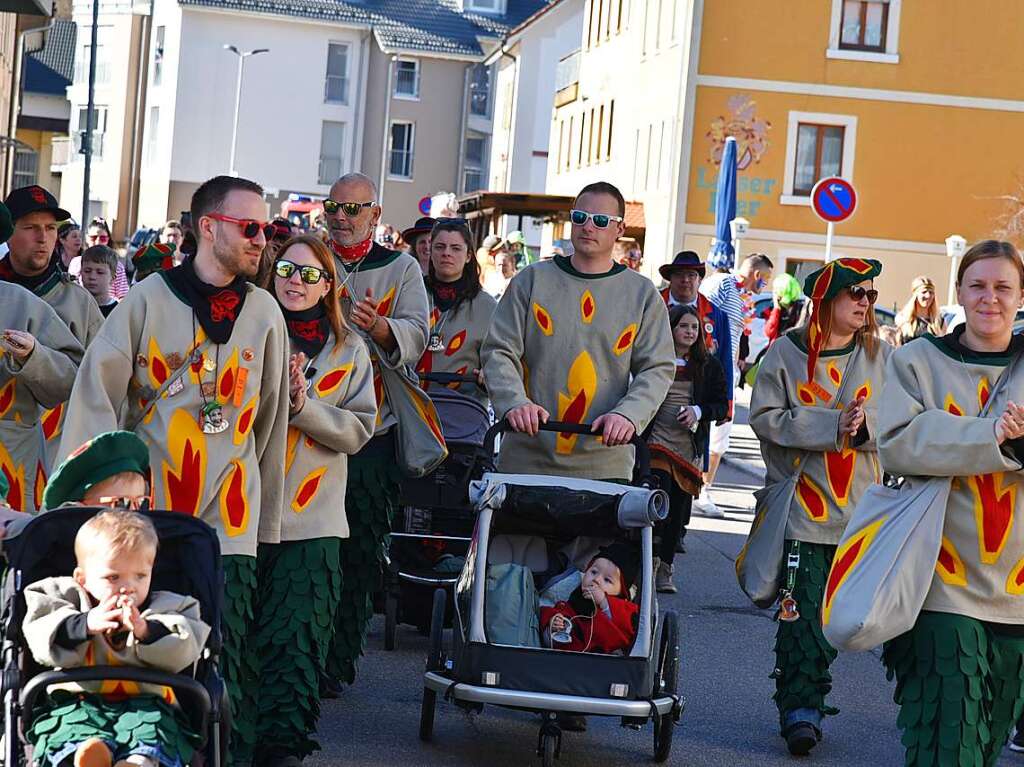 Der Rosenmontag in Hausen