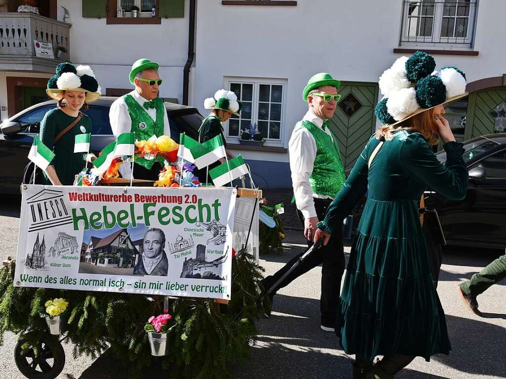 Der Rosenmontag in Hausen