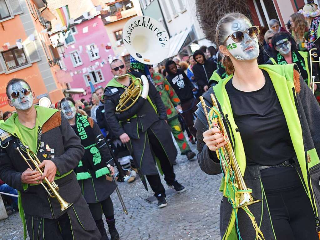 Impressionen vom Fasnachtsmndigumzug in Bad Sckingen