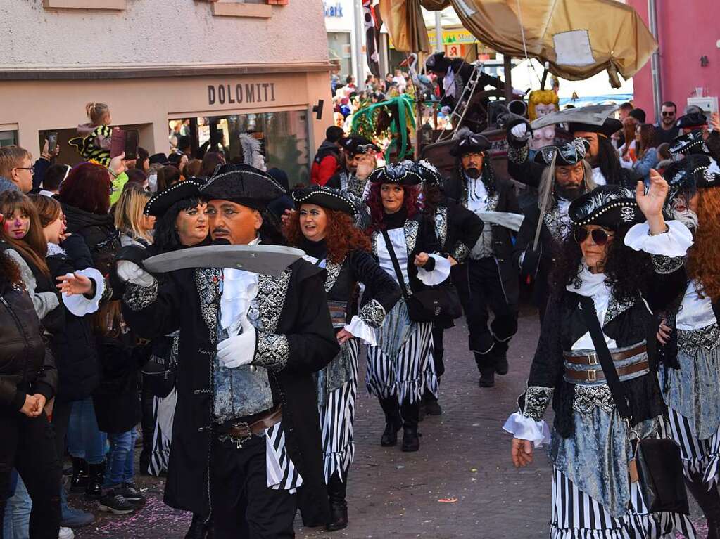 Impressionen vom Fasnachtsmndigumzug in Bad Sckingen