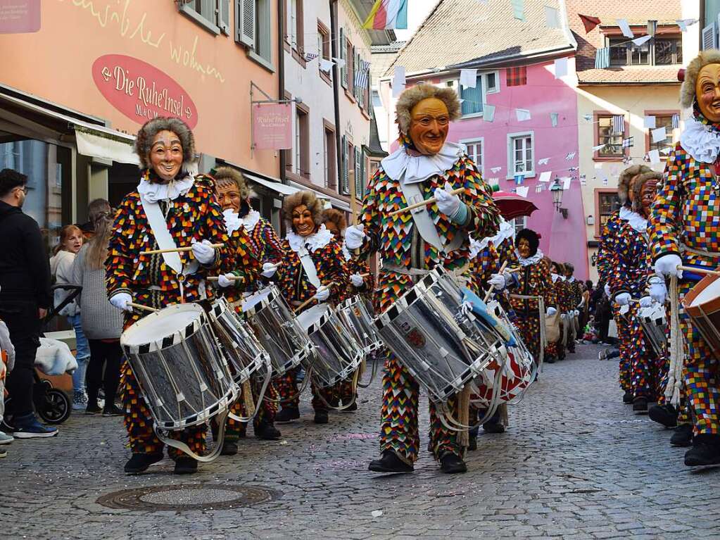 Impressionen vom Fasnachtsmndigumzug in Bad Sckingen