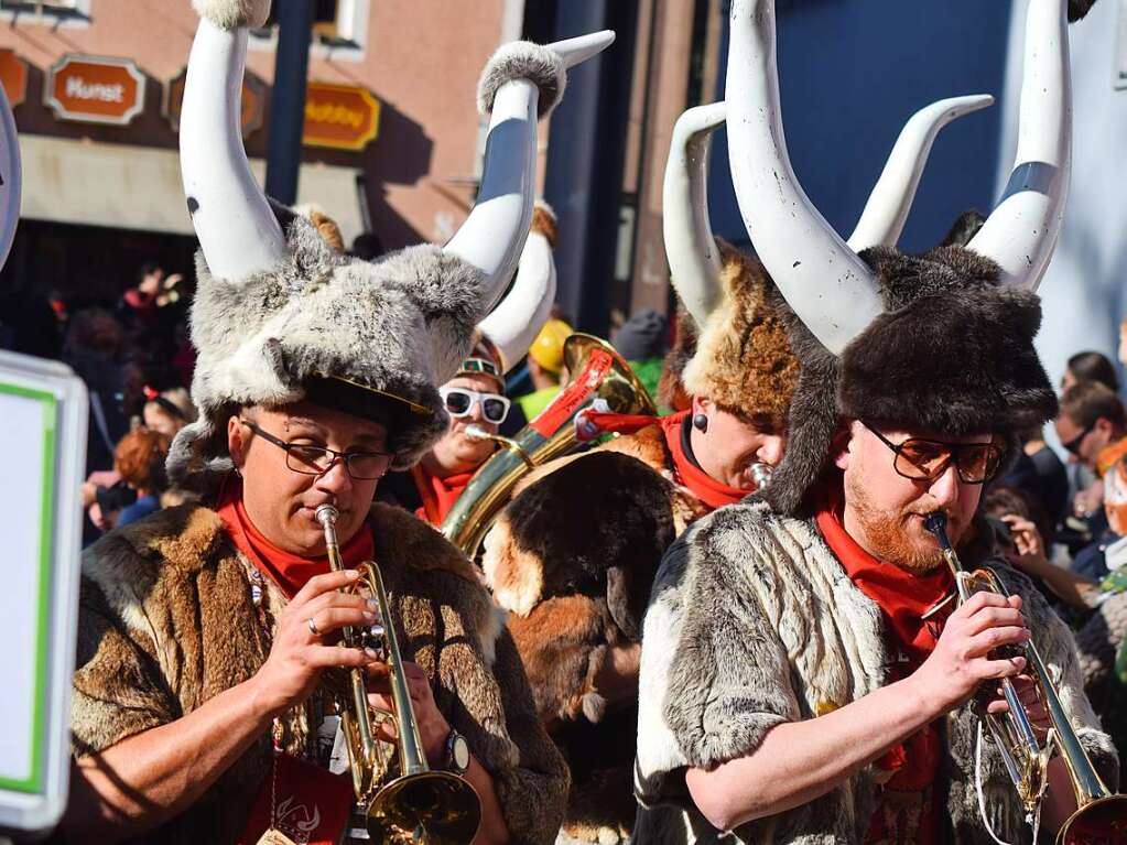 Impressionen vom Fasnachtsmndigumzug in Bad Sckingen