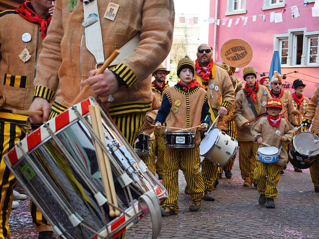 Impressionen vom Fasnachtsmndigumzug in Bad Sckingen