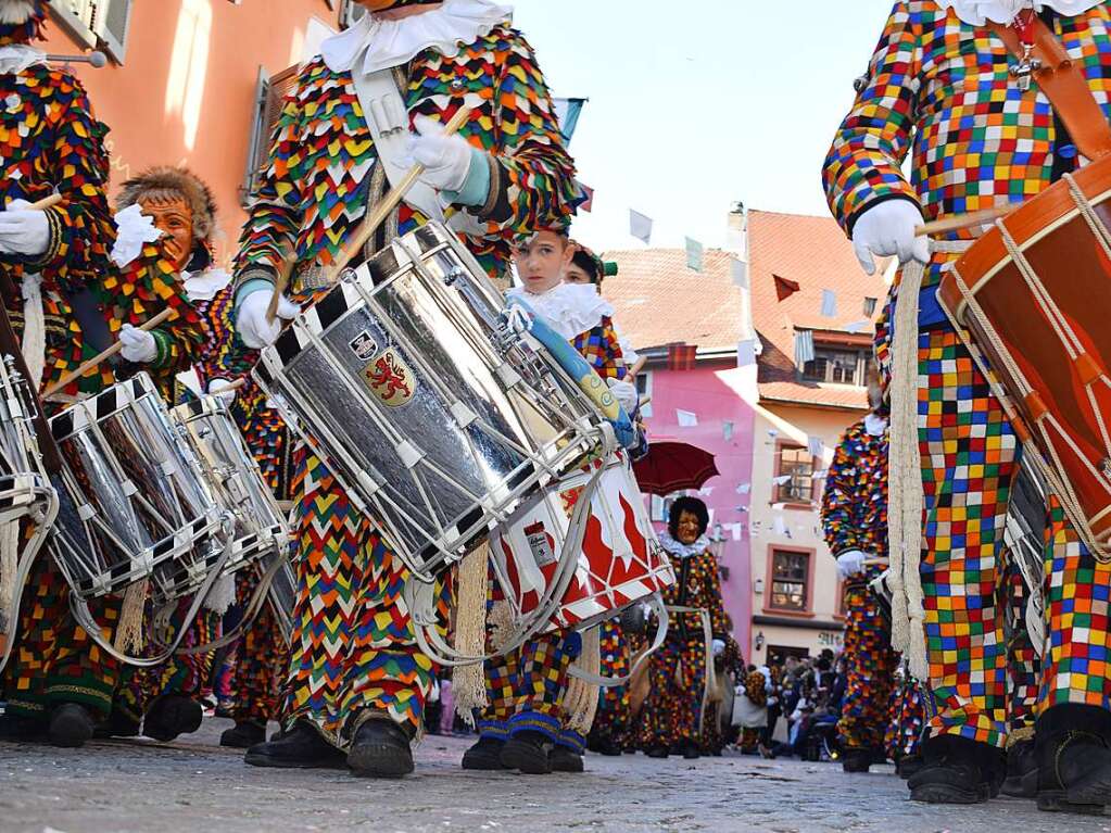 Impressionen vom Fasnachtsmndigumzug in Bad Sckingen