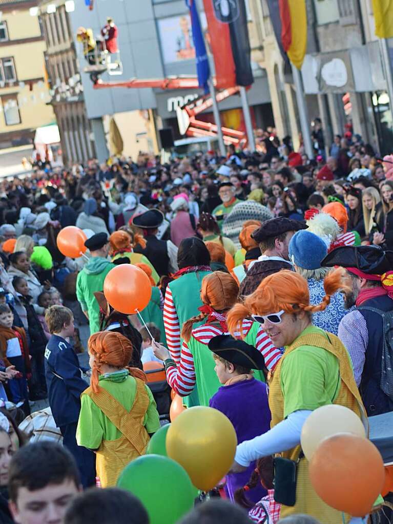 Impressionen vom Fasnachtsmndigumzug in Bad Sckingen