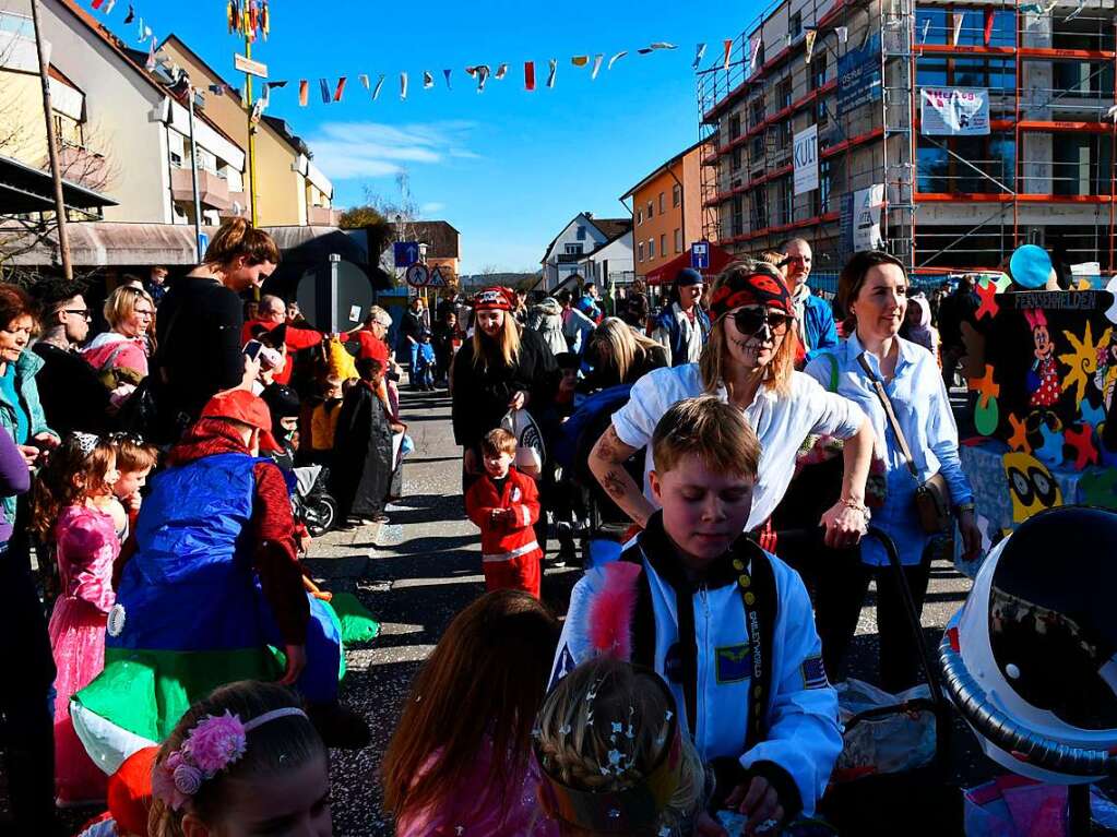 Der Kinderumzug in Grenzach-Wyhlen