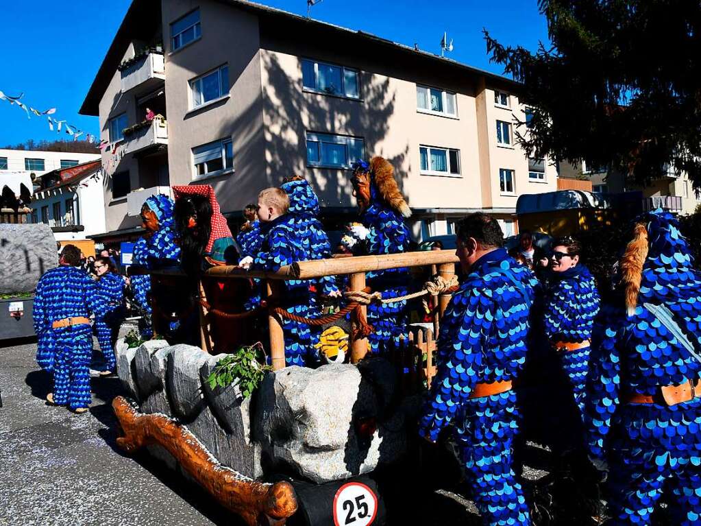 Der Kinderumzug in Grenzach-Wyhlen