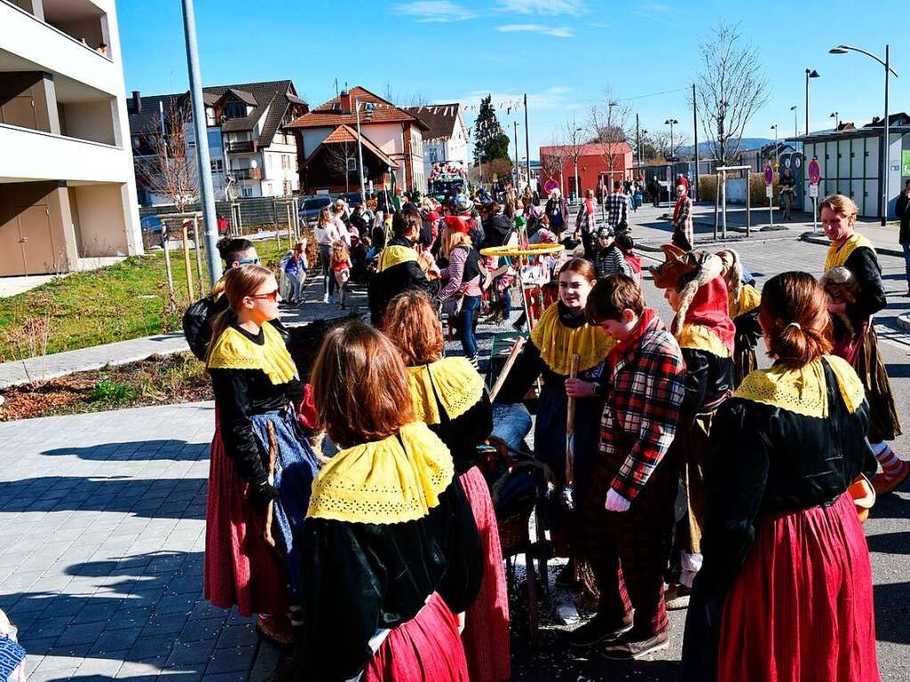 Der Kinderumzug in Grenzach-Wyhlen