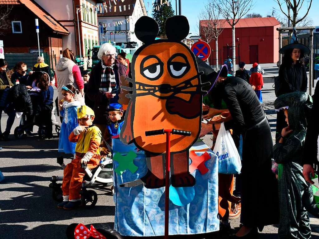 Der Kinderumzug in Grenzach-Wyhlen