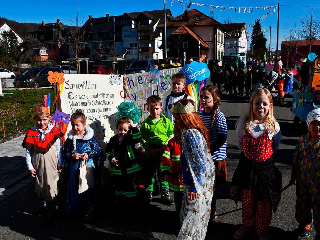 Der Kinderumzug in Grenzach-Wyhlen