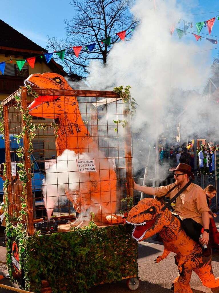 Beim Umzug in Oberwinden