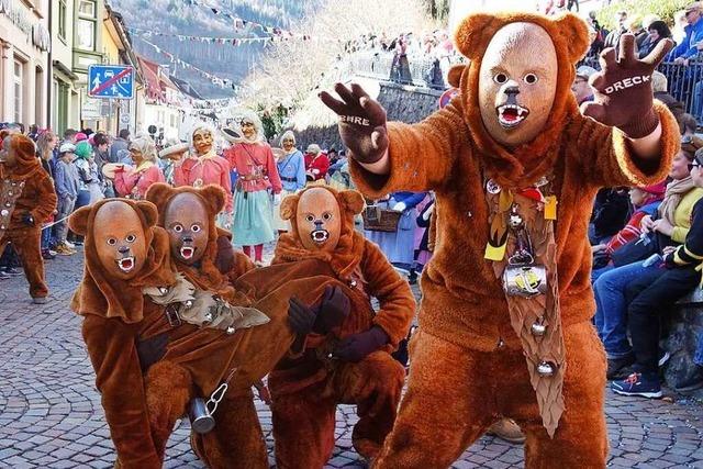 Fotos: Buntes Treiben am Rosenmontag in Todtnau