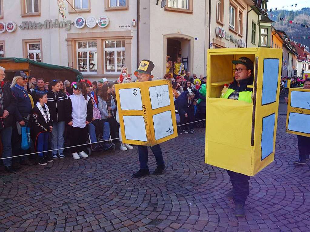 Der Rosenmontagsumzug in Todtnau