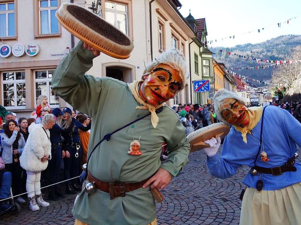 Der Rosenmontagsumzug in Todtnau