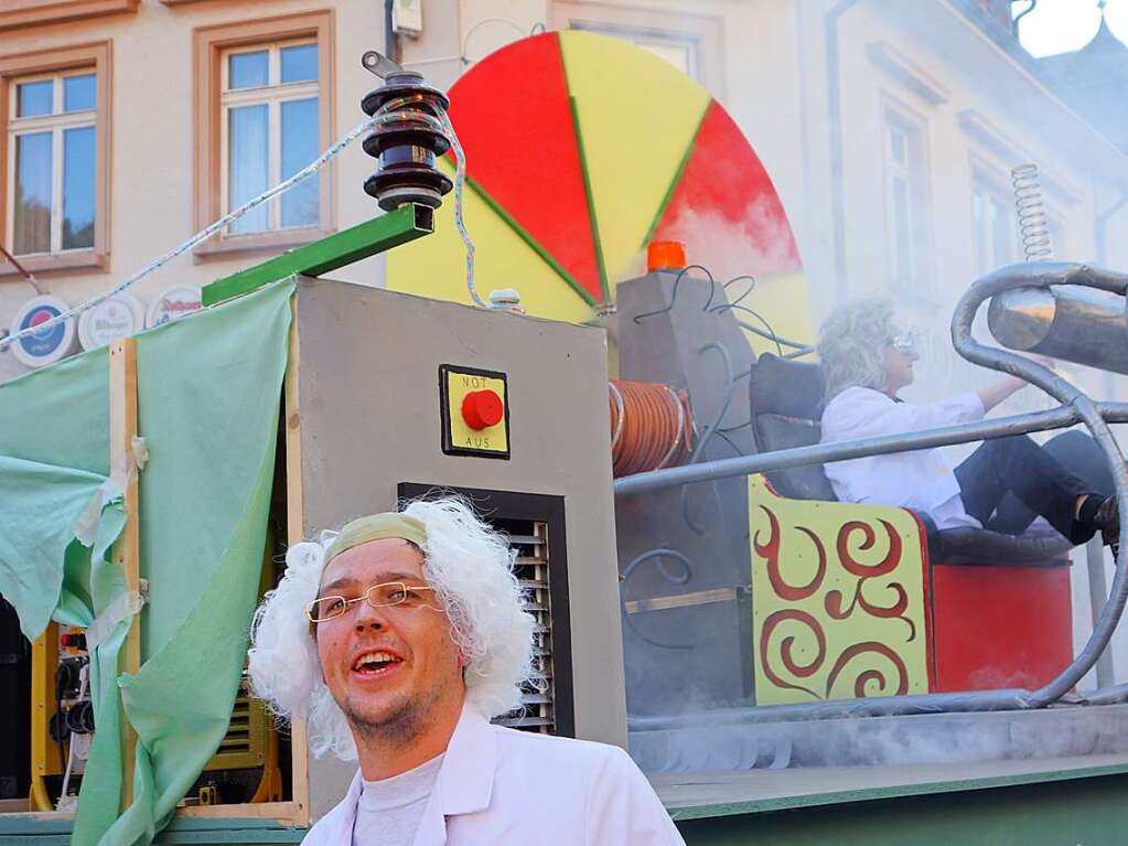 Der Rosenmontagsumzug in Todtnau