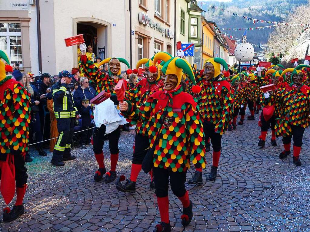 Der Rosenmontagsumzug in Todtnau