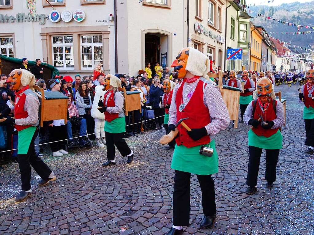 Der Rosenmontagsumzug in Todtnau