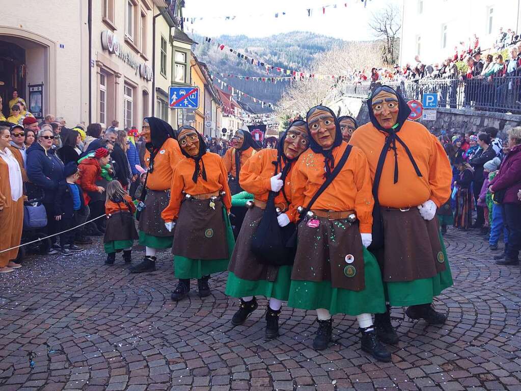 Der Rosenmontagsumzug in Todtnau