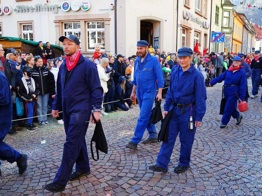 Der Rosenmontagsumzug in Todtnau