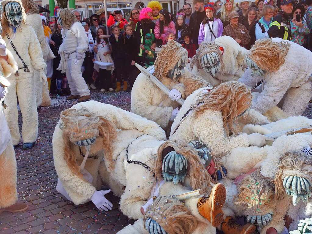 Der Rosenmontagsumzug in Todtnau